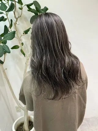 セミロング カラー 田中大星 /ボブ 縮毛矯正のヘアスタイル