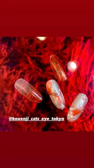 ネイル キャッツアイ西荻窪店 yasuoのネイルデザイン