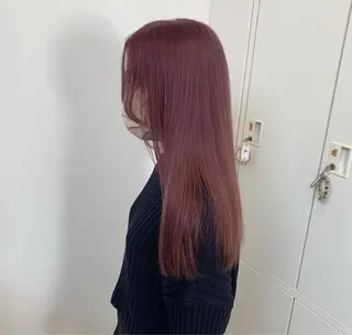 ロング 築地 なずなのヘアスタイル