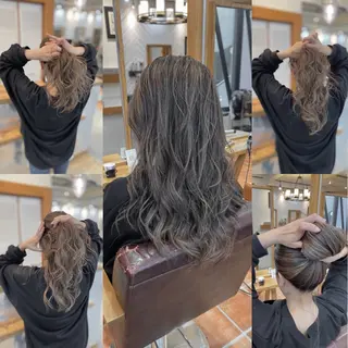 セミロング カラー 木村丈晴✂️ご来店 お待ちしてます😊のヘアスタイル