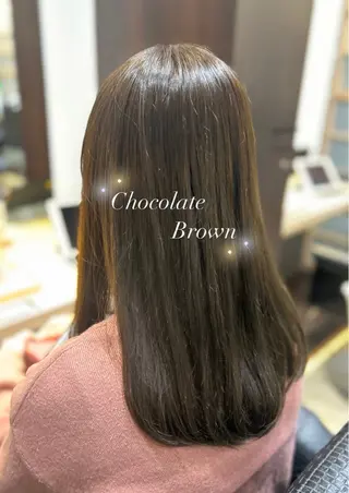 セミロング カラー ⭐️似合わせアップ ⭐️並木奏絵のヘアスタイル