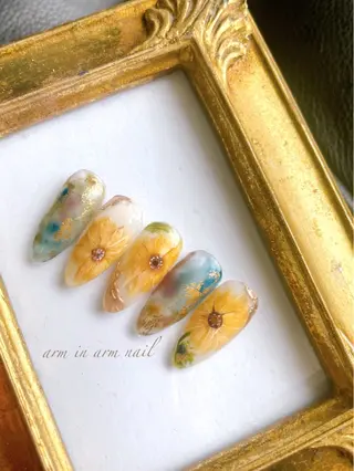 ネイル arm in arm ︎✿Yamamotoのマツエク・マツパデザイン