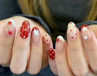 ネイル By moonネイル 🌷ワンホン/韓国風のネイルデザイン