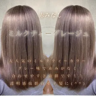 カラー ✨ブリーチなしカラー ×髪質改善✨松村 潤のヘアスタイル