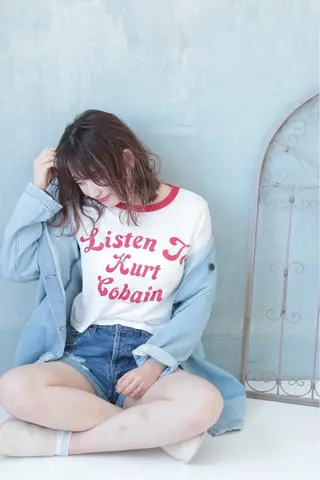 ミディアム カラー charme【 シャルム 】所属・ボブ/レイヤー/ nanamiのヘアスタイル