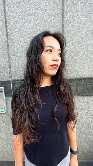 パーマ Lolonois梅田 澤田　葵のヘアスタイル