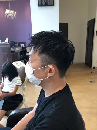 メンズ 今中 紗英のヘアスタイル