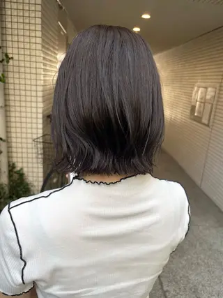 ミディアム カラー Large 都筑雅人のヘアスタイル