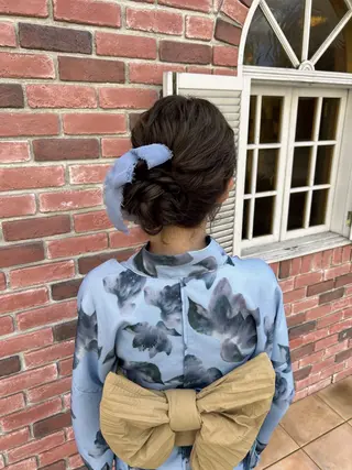 ヘアアレンジ 髪質改善/ボブ/暖色 /𝙨𝙤𝙧𝙖のヘアスタイル