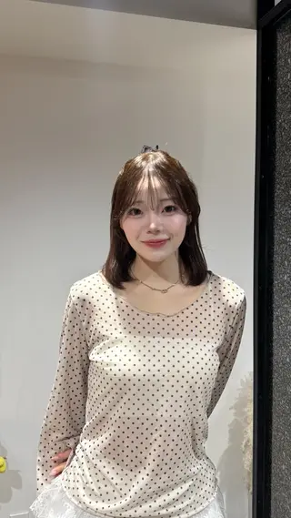 ショート カラー 透明感ナチュラル🪞 hanaのヘアスタイル