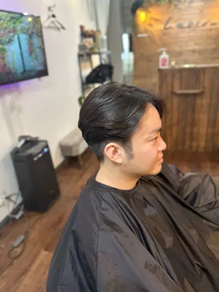 ミディアム パーマ メンズ Lizir ルズィール所属・Luzir⭐︎ GEN⭐︎のヘアスタイル