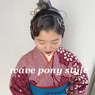 ヘアアレンジ イシカワ エリナのヘアスタイル