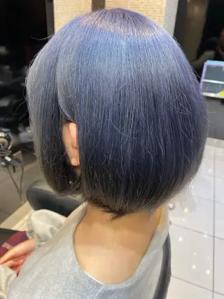 ショート カラー Lauburu渋谷 officialのヘアスタイル