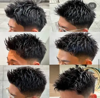 ショート ドルクス上野所属・橋上 一輝のヘアスタイル