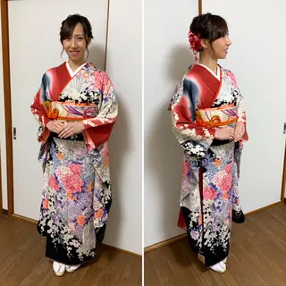 ミディアム ヘアアレンジ KANA カナのマツエク・マツパデザイン