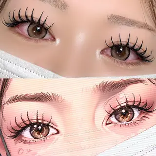 マツエク・マツパ 👁️eye京橋 REBESTのマツエク・マツパデザイン