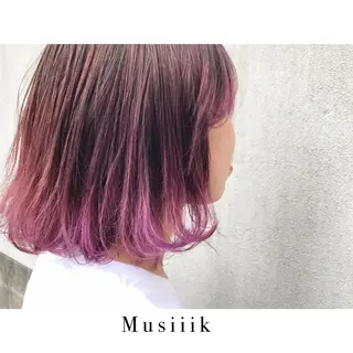 ショート カラー Musiiik hairのヘアスタイル