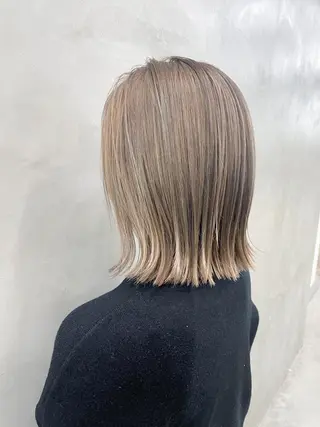 ミディアム カラー yurika☁️ 似合わせ｜レイヤーのヘアスタイル