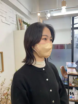 ミディアム ✨髪質改善✨原宿 えのもと　はなのヘアスタイル