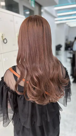 カラー ARISA/縮毛矯正 /艶髪カラー♡のヘアスタイル