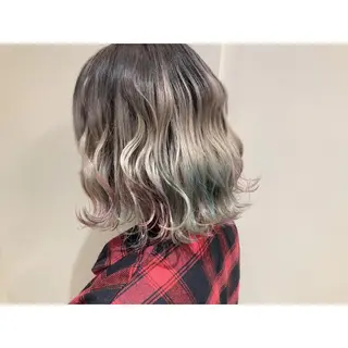 ミディアム カラー 心斎橋 美髪職人 近江のヘアスタイル
