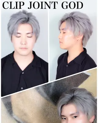ショート カラー ヘアアレンジ メンズ 今泉 周のヘアスタイル