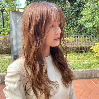 ロング 片山 朝陽のヘアスタイル