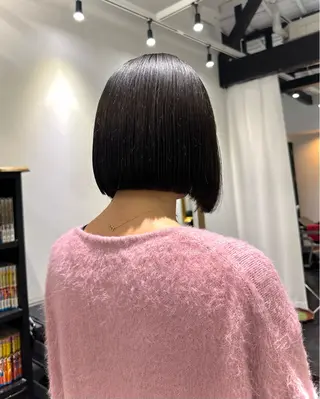 ミディアム カラー REAL 心斎橋所属・ブリーチ/ベージュ /ピンク🦋ナツミのヘアスタイル