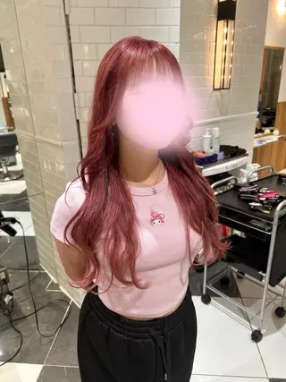 ロング カラー chord seventh コードセブンス所属・Manaka ☺︎のヘアスタイル