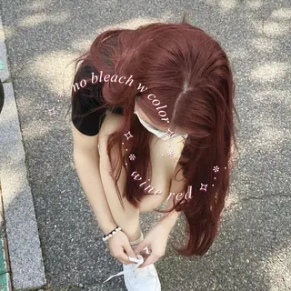 ロング カラー ヘアアレンジ 🎀Girly艶髪カ ラー🎀Harukaのヘアスタイル