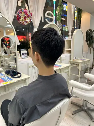 メンズ 小川 夏花のヘアスタイル