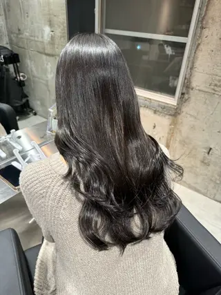 ロング カラー ヘアアレンジ 【大阪で1番優しい 美容師】りょんのヘアスタイル