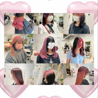 ロング カラー ピンクカラー🎀/ ミルクティー🍼花音のヘアスタイル