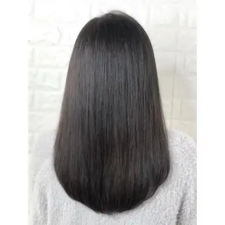 ミディアム カラー KIZU 髪質改善 オカルト怪談のヘアスタイル