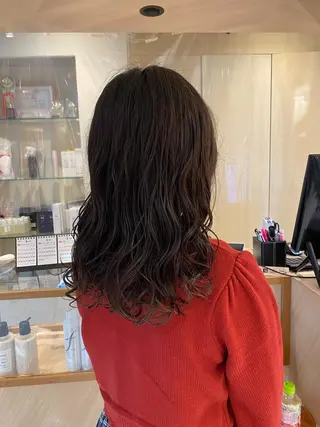 セミロング パーマ CYAN.栄店所属・パーマ/髪質改善 【榎本千夏】のヘアスタイル