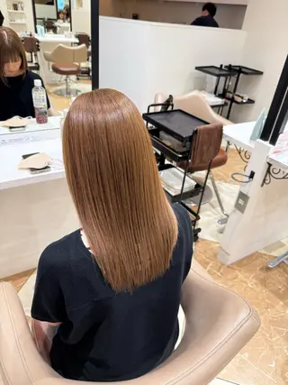 ミディアム 髪質改善カラー/店長 宮内秀峰のヘアスタイル