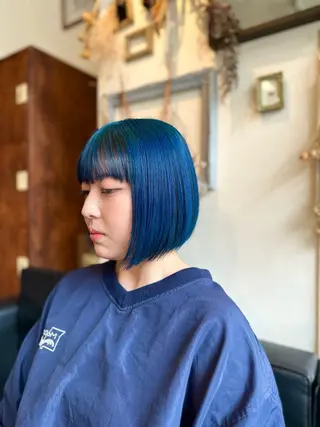 ショート カラー インナーカラー指名 No.1菊池柊真のヘアスタイル