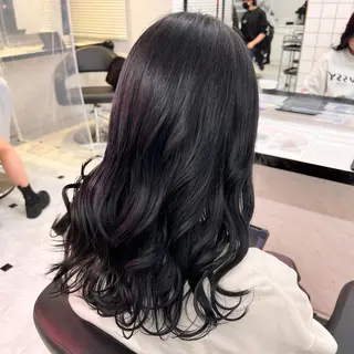 ミディアム パーマ ヘアアレンジ 💕上野美容師☁ ブリーチ💖サワのヘアスタイル