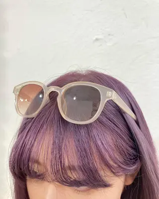 ミディアム 🫧艶ハイトーン ブリーチ🫧シモのヘアスタイル