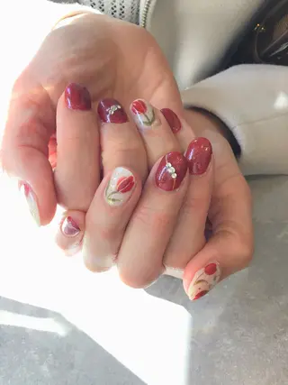 ネイル Nest 岩崎のネイルデザイン