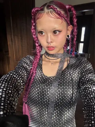 ヘアアレンジ オノギ シホのヘアスタイル