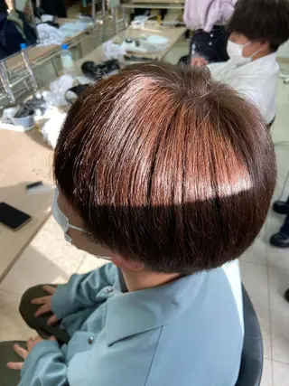 ショート カラー メンズ 🫧sara荒井店 樹🫧のヘアスタイル