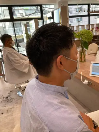 メンズ 一ノ瀬 蘭のヘアスタイル