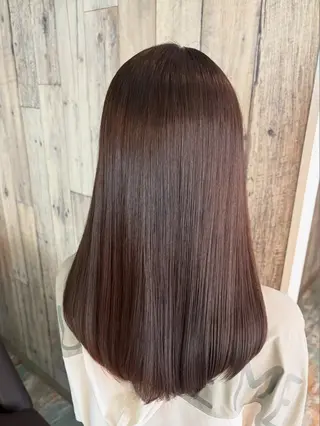 カラー 🌳武田藍花🕊️ 髪質改善 縮毛矯正のヘアスタイル