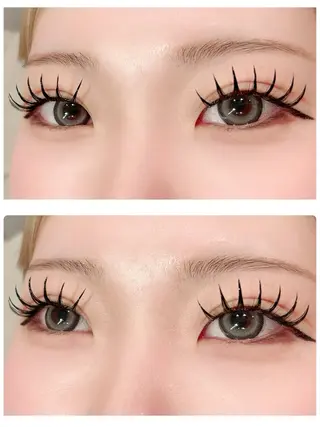 マツエク・マツパ シュガーレイ所属・バインドロック🦋 アンドヘルシーのマツエク・マツパデザイン