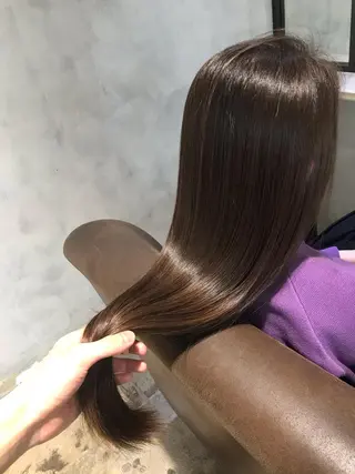 ロング カラー パーマ Napo 髪質改善　八王子店のヘアスタイル