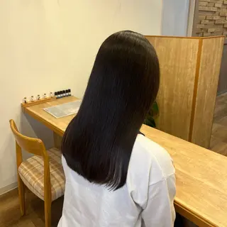 セミロング カラー 宮本 楓のヘアスタイル