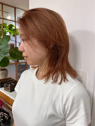 ミディアム カラー 石渡洋平 /透明感カラー🫧のヘアスタイル