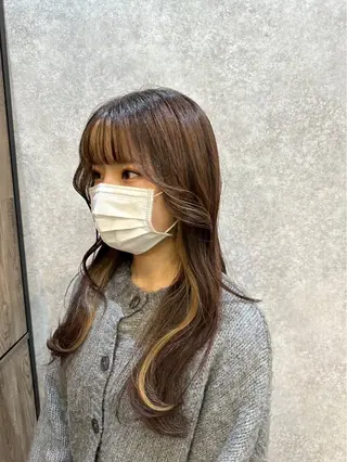 ミディアム 越谷/髪質改善カラー /大野洸太のヘアスタイル