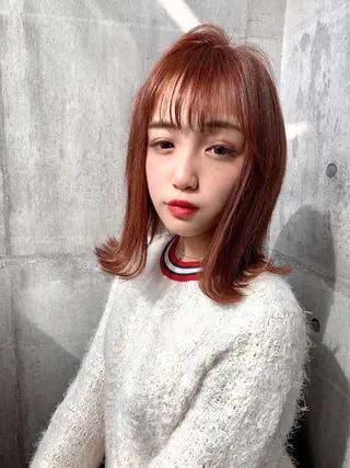 ミディアム カラー パーマ メンズ特化👨 細谷碧海のヘアスタイル